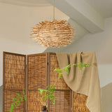 Load image into Gallery viewer, Rattan Lamp Shade Rustic Pendant Light Woven Lamp Chandelier