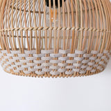 Load image into Gallery viewer, White Thread Bamboo Pendant Light Lamp Shade