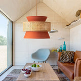 Load image into Gallery viewer, Vintage Creative LED Pendant Light Hand-Woven Chandelier