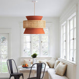 Load image into Gallery viewer, Vintage Creative LED Pendant Light Hand-Woven Chandelier