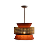 Load image into Gallery viewer, Vintage Creative LED Pendant Light Hand-Woven Chandelier