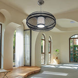 Load image into Gallery viewer, Handicraft Bamboo Pendant light Creative Chandelier Home Decor Art