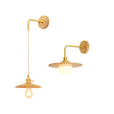 Load image into Gallery viewer, Wooden Wall Light-Wood Pendant Light-Vintage Wall Lamp-Boho Light Fixture
