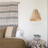 Load image into Gallery viewer, Rattan Wall Lamp Plug In Wall Lights Wicker Lampshade