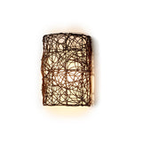 Load image into Gallery viewer, Rattan Wall Light Wicker Wall Pendant Lamps Boho Wall Sconce Light