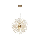 Load image into Gallery viewer, Design Dandelion Beaded Ceiling Light Flower Pendant Lights Crystal Chandelier