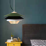 Load image into Gallery viewer, Green Pendant Light Modern Chandelier 3 Layer Light Fixture Art