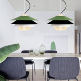 Load image into Gallery viewer, Green Pendant Light Modern Chandelier 3 Layer Light Fixture Art