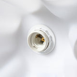 Load image into Gallery viewer, White Plastic Ceiling Light Metal Nordic pendant light Flower Chandelier Lighting