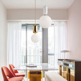 Load image into Gallery viewer, Modern Kitchen Pendant Light Unique Brass Ceiling Light