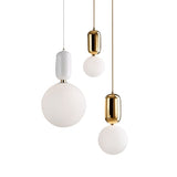 Load image into Gallery viewer, Modern Kitchen Pendant Light Unique Brass Ceiling Light