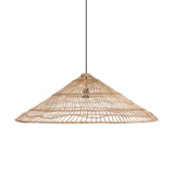 Load image into Gallery viewer, Rustic Pendant Light Umbrella Wicker Lampshade