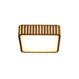 Load image into Gallery viewer, Square Wood Ceiling Light Led Wood Pendant Lamp