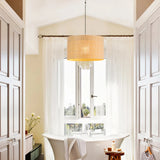 Load image into Gallery viewer, Japanese Style Pendant Light Bamboo Lantern Pendant Lamp