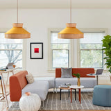 Load image into Gallery viewer, Nordic Pendant Light Drum Fabric Lamp fixtures