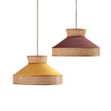 Load image into Gallery viewer, Nordic Pendant Light Drum Fabric Lamp fixtures