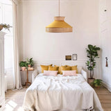 Load image into Gallery viewer, Nordic Pendant Light Drum Fabric Lamp fixtures