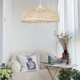 Load image into Gallery viewer, Bamboo Strip Bowl Cage Pendant Lampshade