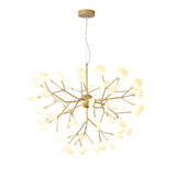 Load image into Gallery viewer, Modern Semi Flush Mount Pendant Light Luxurious Mid Century Firefly Ceiling Lamp