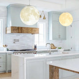 Load image into Gallery viewer, Creative 3D Printed Moon Pendant Lamp For Bedroom Home Decoration