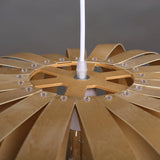 Load image into Gallery viewer, Bamboo Wicker Pumpkin Shade Pendant Light