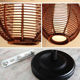 Load image into Gallery viewer, Brown Basket Bamboo Ceiling Lamp for Living Room