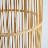 Load image into Gallery viewer, Bamboo Fish Trap Standing Light Floor Lamp