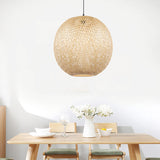 Load image into Gallery viewer, Rattan Pendant Lights Hand-Woven Boho Basket Lampshade