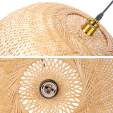 Load image into Gallery viewer, Rattan Pendant Lights Hand-Woven Boho Basket Lampshade