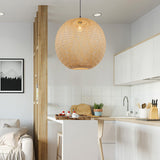 Load image into Gallery viewer, Rattan Pendant Lights Hand-Woven Boho Basket Lampshade