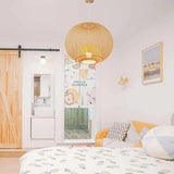 Load image into Gallery viewer, Sphere Bamboo Suspension Pendant Light