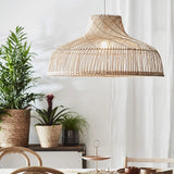 Load image into Gallery viewer, Rattan Woven Bowl Pendant Lights