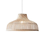 Load image into Gallery viewer, Rattan Woven Bowl Pendant Lights