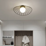 Load image into Gallery viewer, Creative Nordic Straw Hat Ceiling Lights