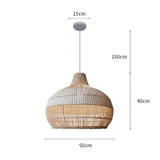 Load image into Gallery viewer, Handwoven Rattan Kitchen Island Pendant Lighting