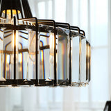 Load image into Gallery viewer, Modern Crystal Ceiling Light For Kitchen Island