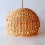 Load image into Gallery viewer, Wicker Farmhouse Woven Pendant Light
