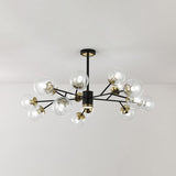Load image into Gallery viewer, Postmodern Metal Ceiling Light Sputnik Shape Multi-light Pendant