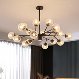 Load image into Gallery viewer, Postmodern Metal Ceiling Light Sputnik Shape Multi-light Pendant