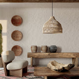 Load image into Gallery viewer, Rattan Pendant Light Woven Lampshade