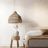 Load image into Gallery viewer, Rattan Pendant Light Woven Lampshade