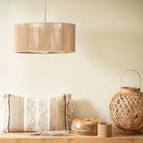 Load image into Gallery viewer, Boho Handmade Rope Woven Pendant Light