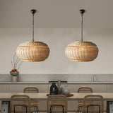 Load image into Gallery viewer, Wicker Woven Pendant Lampshades Rattan Pendant Light