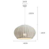 Load image into Gallery viewer, Rattan Waterproof Pendant Light For Courtyard