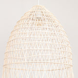 Load image into Gallery viewer, Handwoven Rattan Vertical Pendant Light