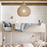 Load image into Gallery viewer, Traditional Pendant Light With Woven Shade