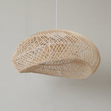 Load image into Gallery viewer, Rattan LampShade 1-Light Geometric Pendant Lights