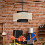 Load image into Gallery viewer, Modern Style Drum Shade Pendant Lighting