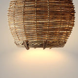 Load image into Gallery viewer, Retro Small Rattan Pendant Light for Dining Table