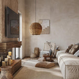 Load image into Gallery viewer, Retro Small Rattan Pendant Light for Dining Table